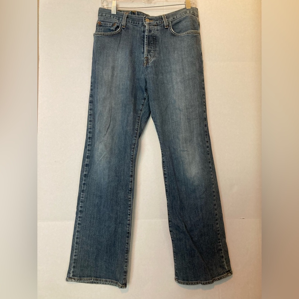Lucky Brand 🟣 GUC Size 31 Bootleg Button Fly Jeans